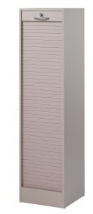 Classeurs à Rideau Taupe Largeur 36 cm - Hauteur -