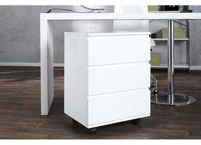 Caisson de rangement à 3 tiroirs pour bureau color
