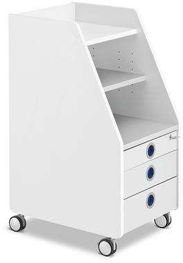 Caisson de bureau avec étagère de rangement, Profi