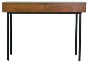 Bureau secrétaire en bois design industriel - MENI