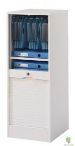 Classeur à Rideau 108 cm - Coloris - Blanc