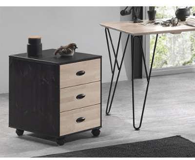 Caisson de bureau moderne en bois LILIAN