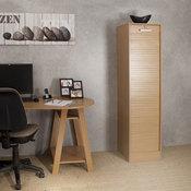 Classeur à rideaux en bois Hauteur 170 cm Hêtre