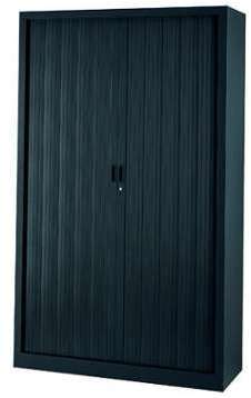 Pack armoire à rideaux généric h 198 cm gris anthracite Pack armoire à rideaux généric