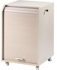 Caisson de Bureau Taupe à Roulettes