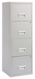 Classeur 4 tiroirs p40 gris