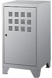Vestiaire bas 40 (L) x 40 (l) x 74 (H) cm Gris