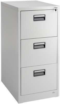 Armoire de Bureau Meuble de Classement à 3 Tiroirs
