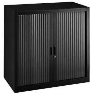 Armoire à rideaux démontables Union 100 x 90 cm noir-anthracite Armoire à rideaux démontables