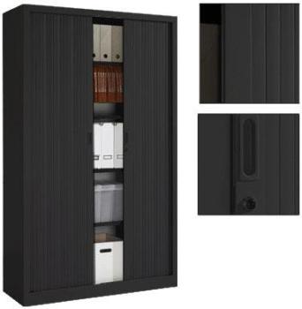 Armoire à rideaux, structure métallique monobloc..