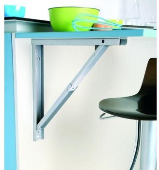 Support de table rabattable Aluminium Support de table rabattable