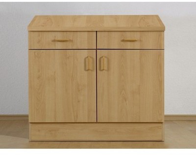 Meuble bas de cuisine moderne à 2 portes