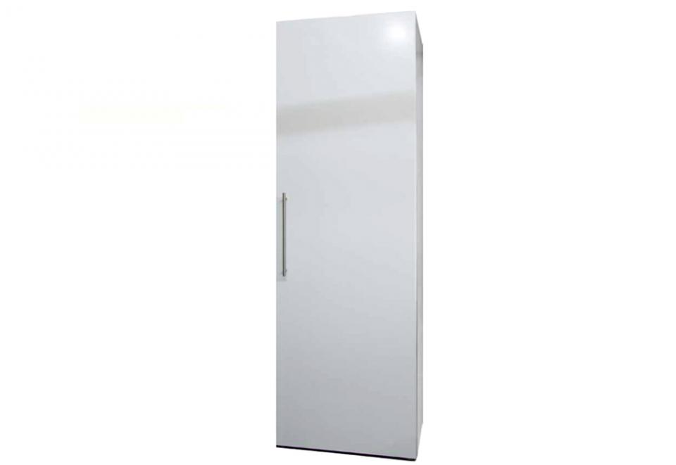 Armoire Verticale de Cuisine en Métal Blanc 60x200