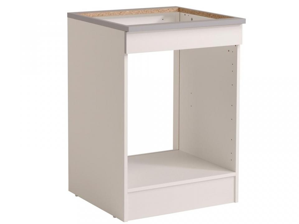 Meuble bas four SPOT blanc