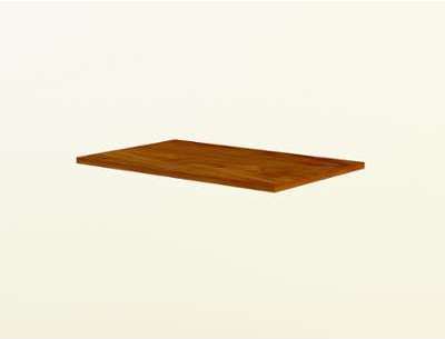 Plan teck massif simple vasque Plan teck massif simple vasque