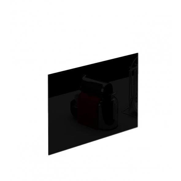 Crédence de cuisine Verre Noir L60 x H45 x E0,4 cm