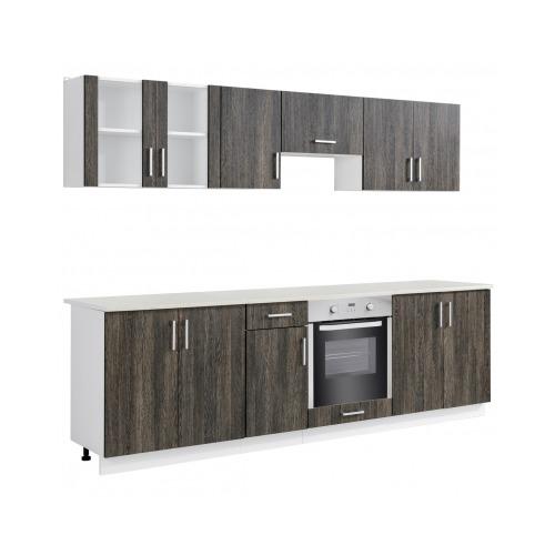 VidaXL Cuisine complète avec Four intégré 8 foncti