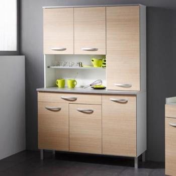 Buffet de cuisine 6 portes 120x44x181cm coloris ch