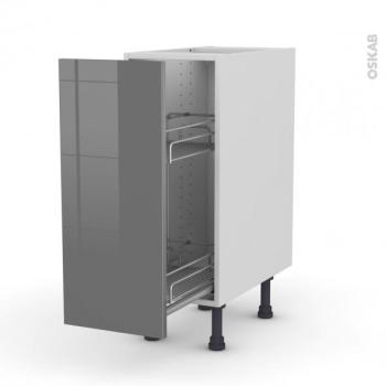 Meuble de cuisine Range épice epoxy STECIA Gris 1