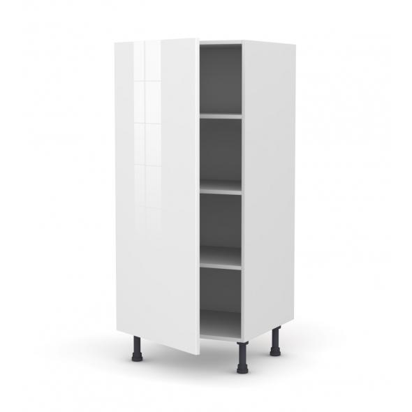 Colonne de cuisine Armoire étagère STECIA Blanc 1