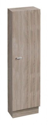 Armoire de cuisine design colonne coloris sonoma