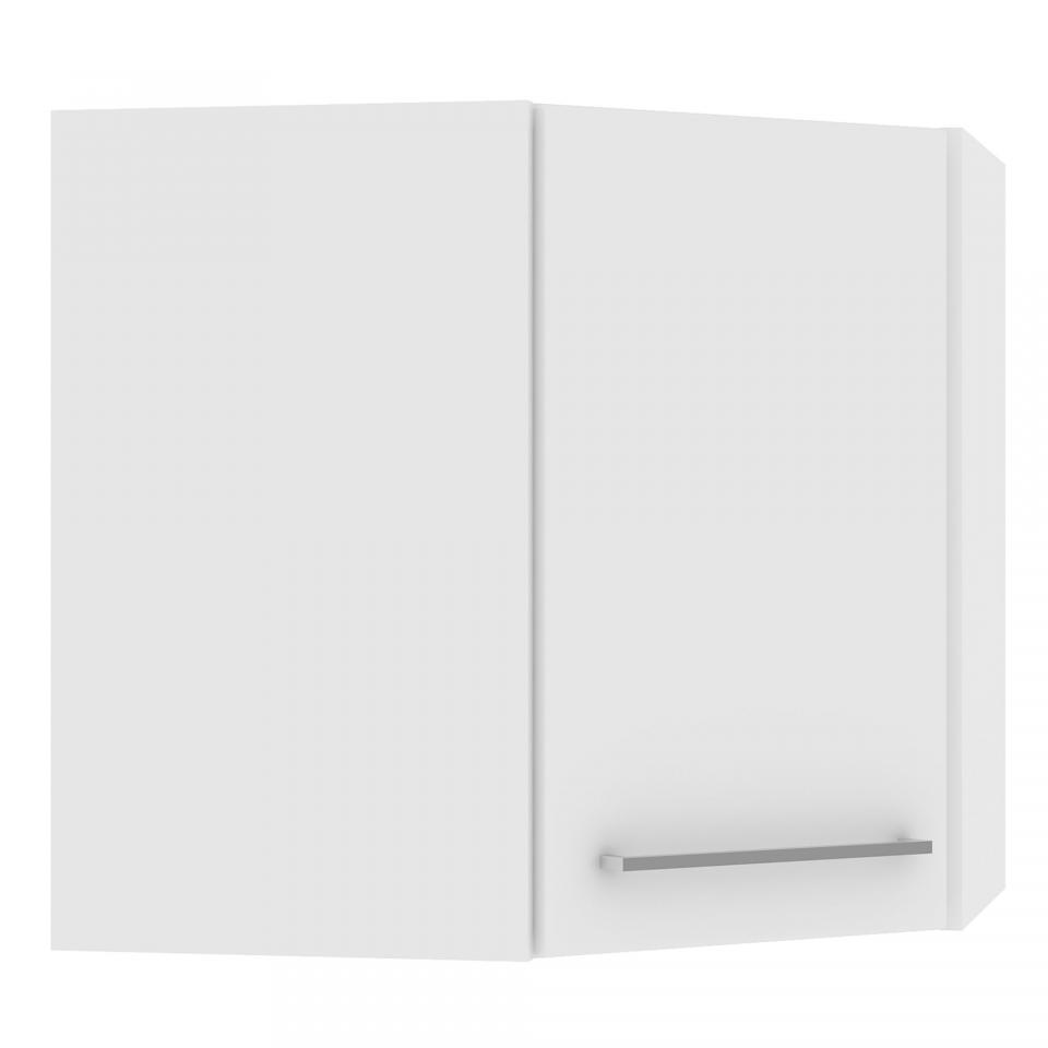 Meuble de cuisine haut dangle 1 porte blanc 60cm