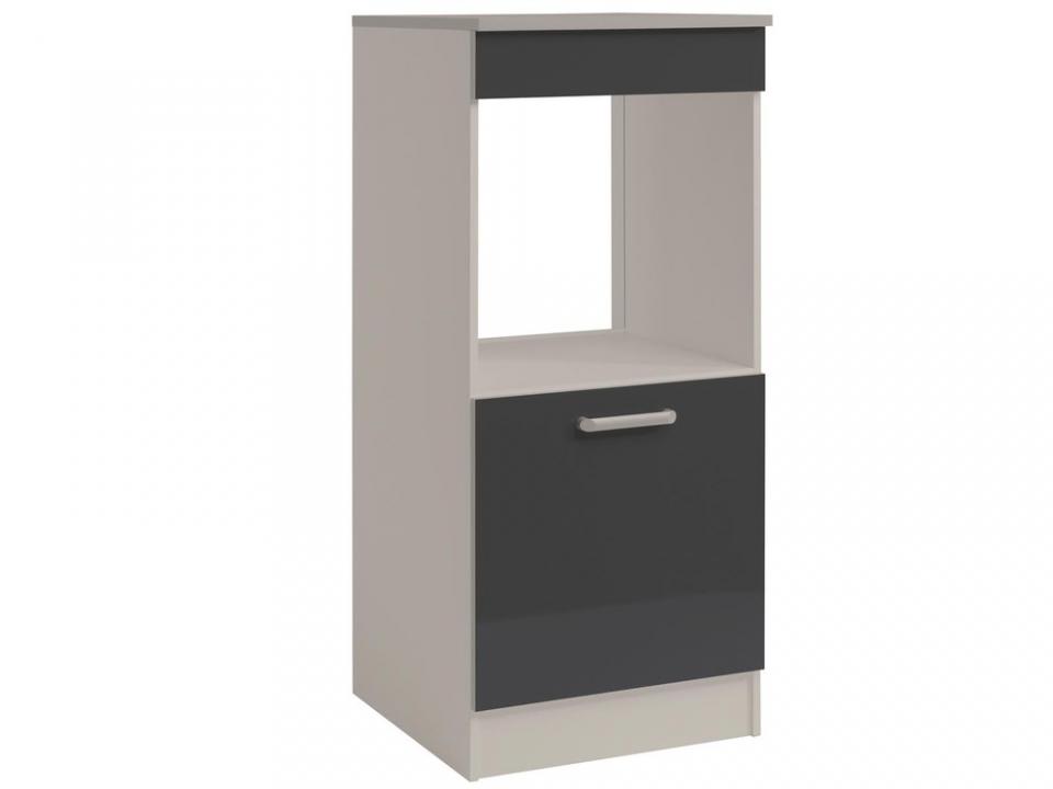 Colonne four GLAMOUR 1 porte gris brillant