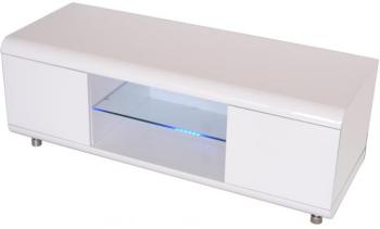 Meuble TV Laqué Blanc Declikdeco