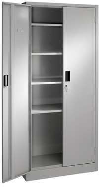 Armoire métallique Monobloc 5 niveaux L 80xP 40xH 180 Armoire métallique Monobloc