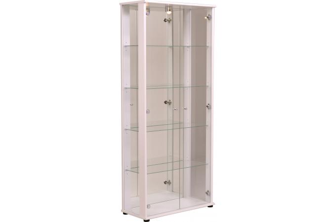 Promo : Vitrine 5 Niveaux Blanche DIRK Declikdeco