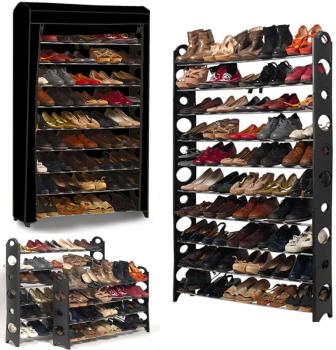 Etagère range chaussures 50 paires modulable housse Etagère range chaussures 50