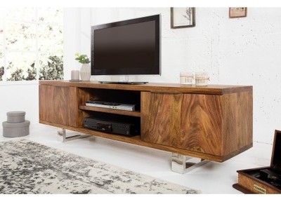 Meuble TV design en bois massif