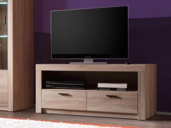 Meuble tv-hifi ISIS 2 tiroirs sonoma