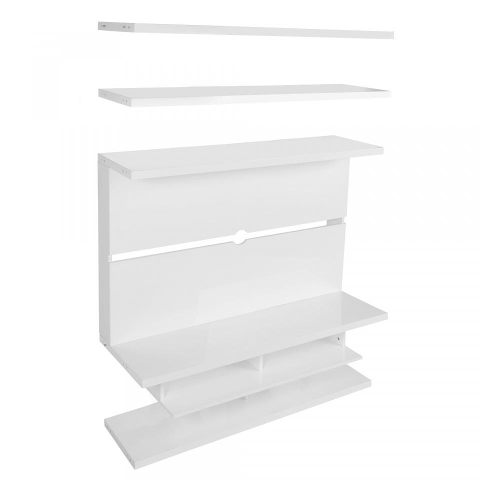 Living TV blanc Blanc