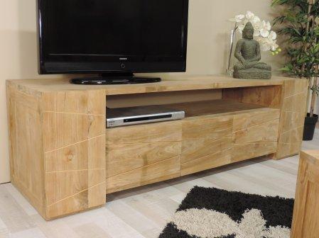 Meuble TV en teck 170 sérénité