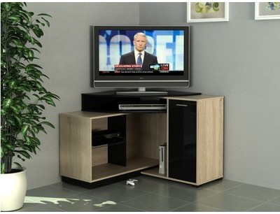 Meuble TV dangle AMAEL avec rangements - Coloris