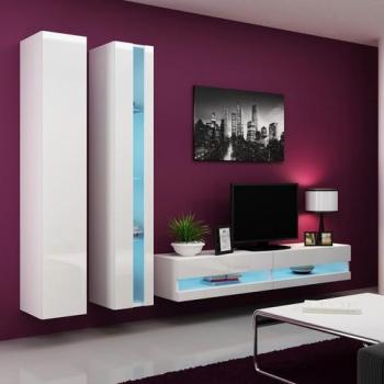 Meuble TV CHELSEA blanc