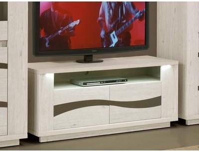 Meuble tv-hifi JOKER 2 portes chêne pesaro