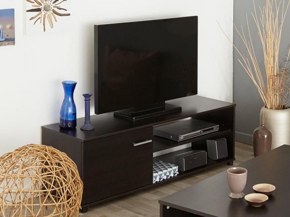 Meuble tv-hifi INFINITY 1 porte wengué