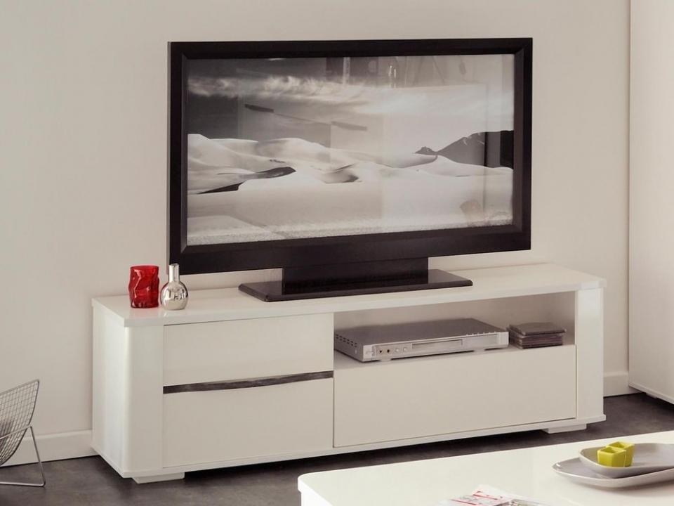 Meuble tv-hifi CERAMIK blanc