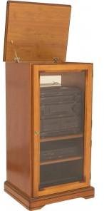 Meuble Rack Hifi Dessus Relevable 1 Porte Merisier Meuble Rack Hifi Dessus Relevable