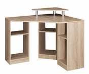 Bureau informatique dangle en bois Longueur 94cm