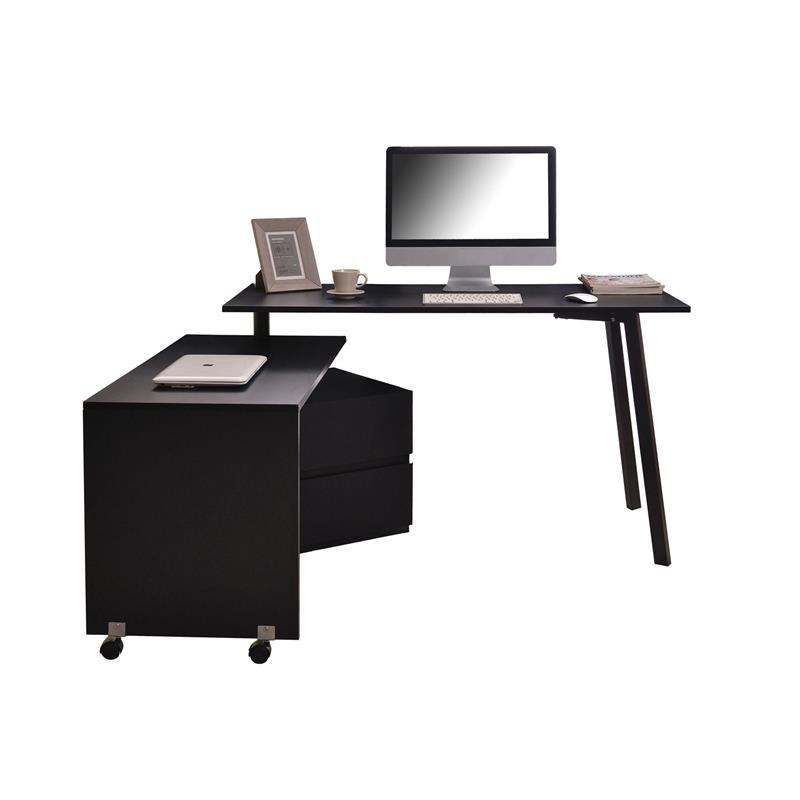 Bureau Informatique noir CT-3556/2140