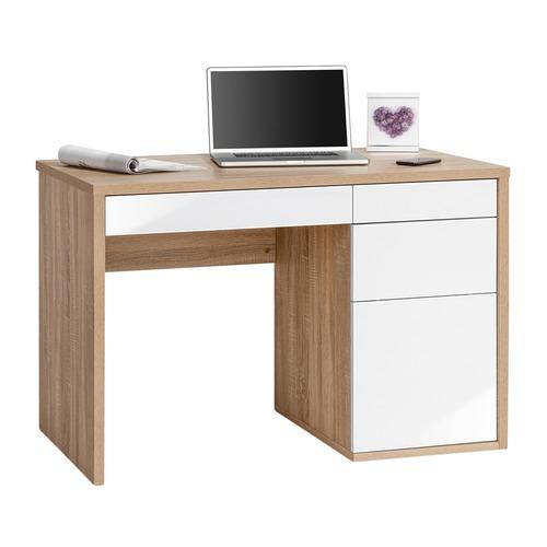Bureau pour ordinateur Frontie - Imitation chêne d