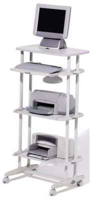 Table pour ordinateur VIRTUAL ALTA de Rocada - 4 tablettes Table pour ordinateur VIRTUAL