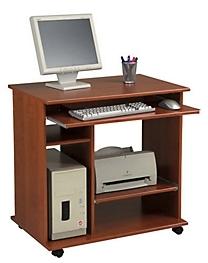 Poste informatique - Niceday - imitation merisier