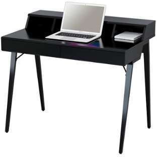 Bureau Informatique très brillant noir - CT-3580N 4461 Bureau Informatique très brillant