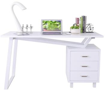 Bureau Informatique très brillant blanc CT-3533 2181 Bureau Informatique très brillant