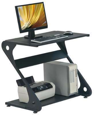 Bureau Informatique noir S-322/1063