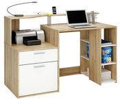 Bureau informatique 1 tiroir 1porte 1étagère L139.